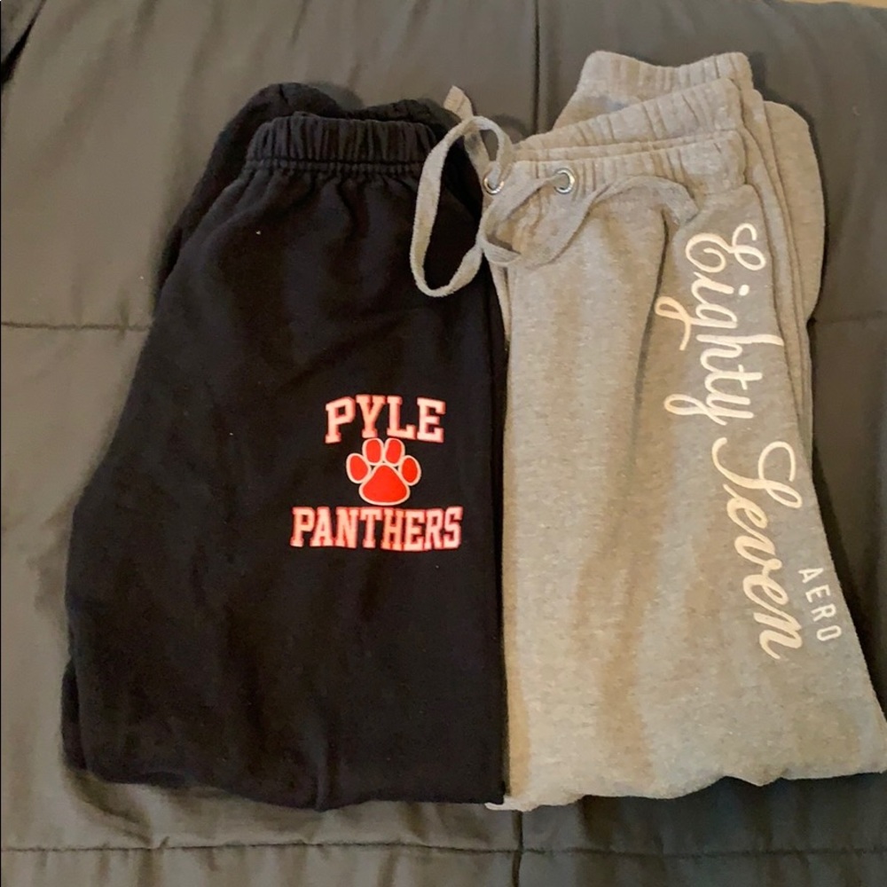 Aeropostale and Jerzees sweatpants Bundle